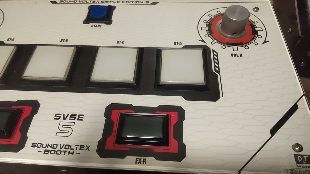 サウンドボルテックス コントローラー DAO SVSE5 静音化 完動品