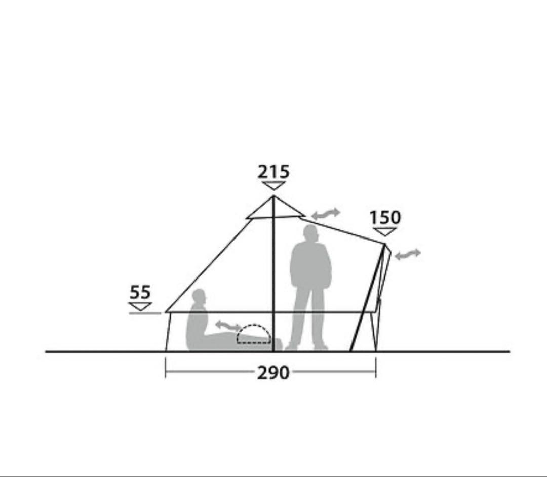 ローベンス ROBENS Klondike S 純正カーペット付き