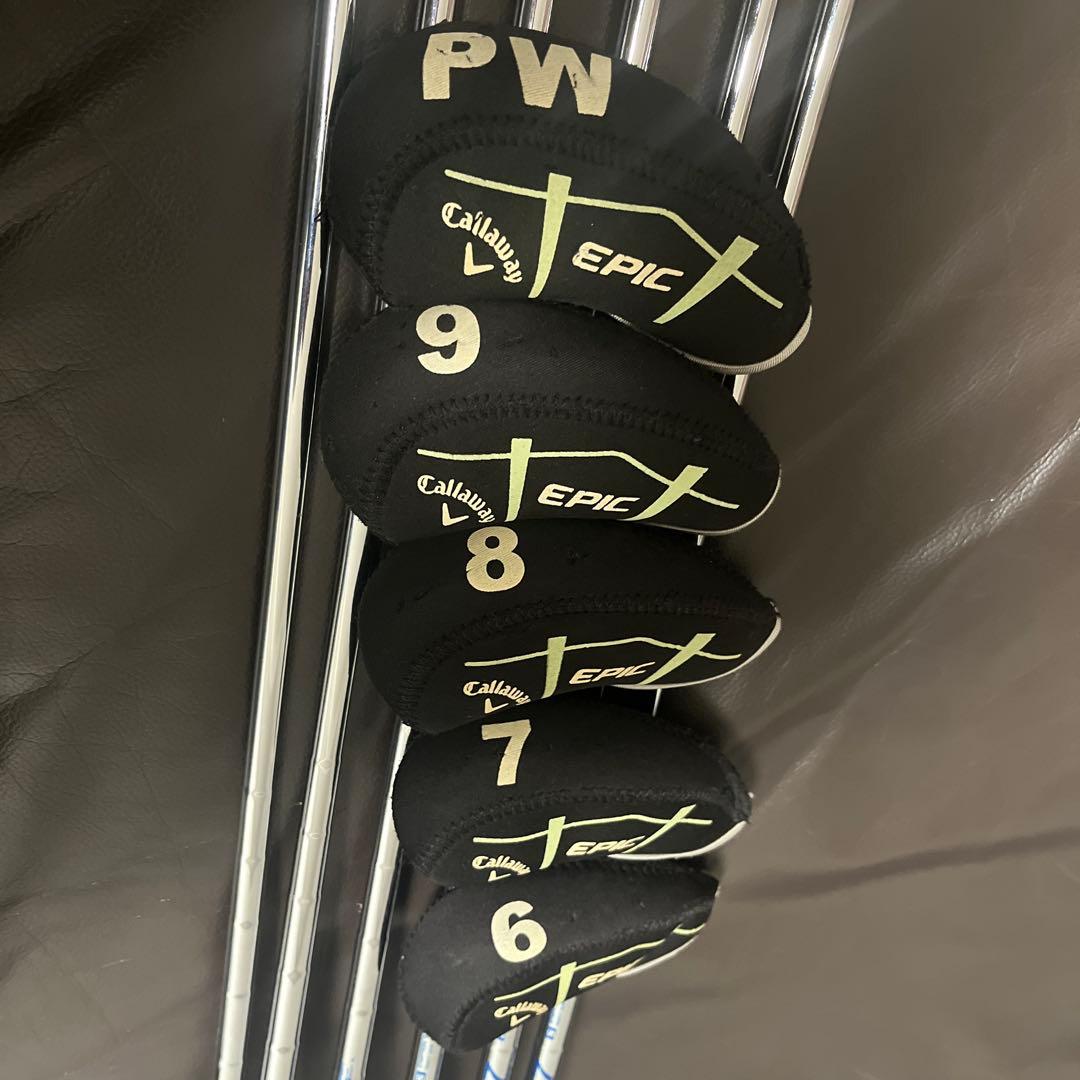 値引き❗️Callaway EPIC STAR アイアンセット ヘッドカバー付き