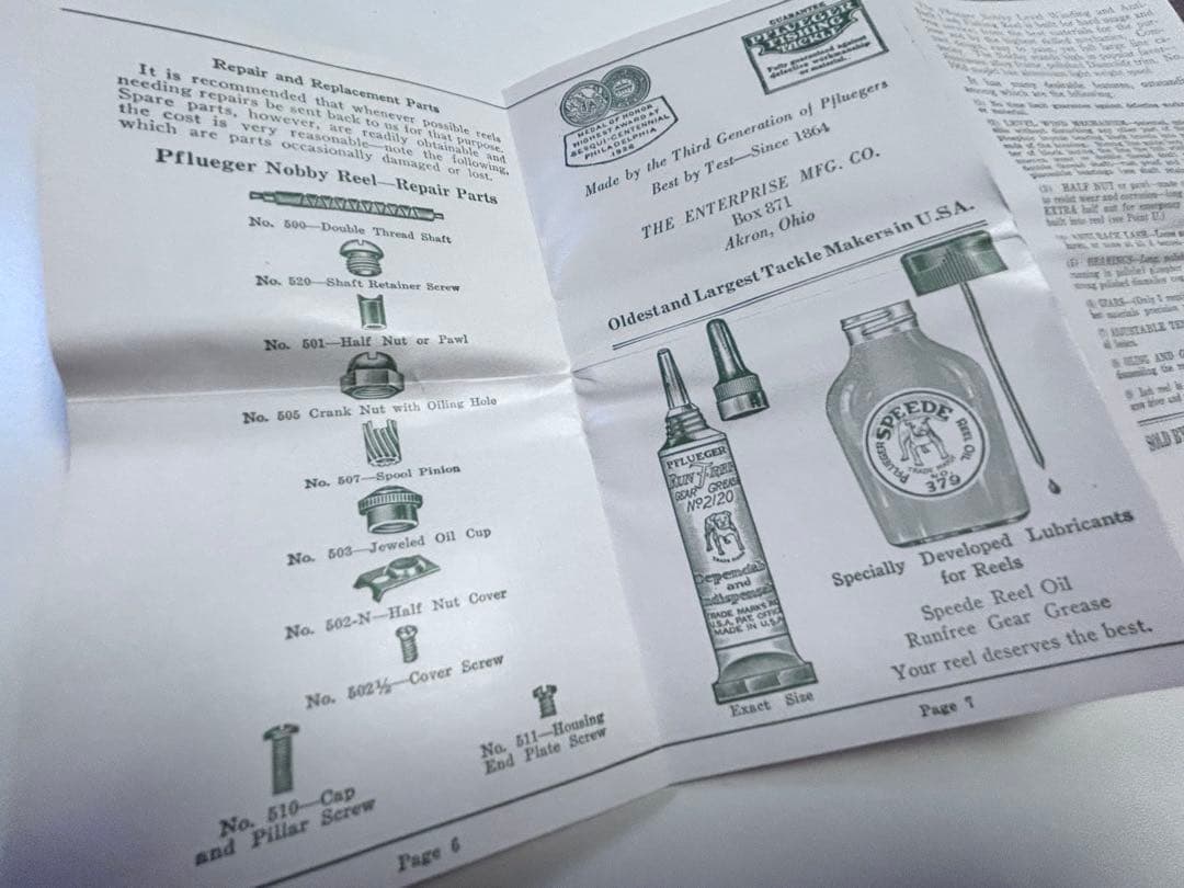 Pflueger Nobby フルーガーノビー