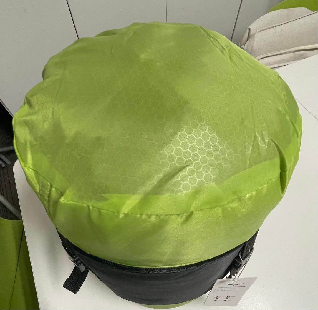 パラディニア　寝袋＊封筒型 シュラフ 取り外し ・マット 丸洗い 洗濯 可　2点