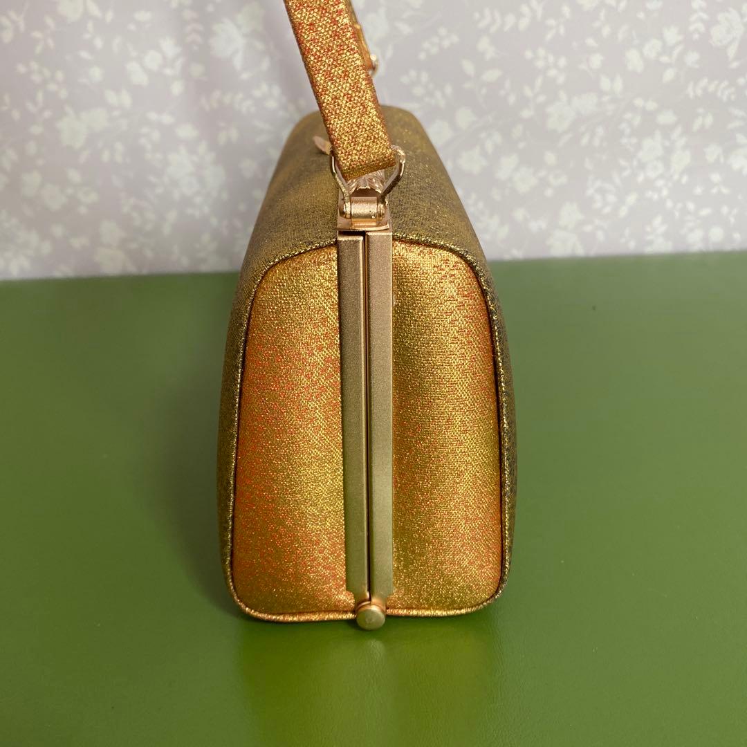 礼装用　和装用　草履バッグ　金 グラデーション＊QF