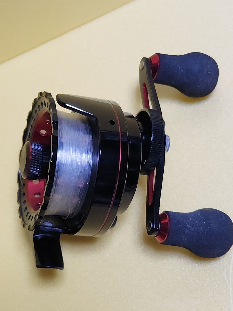 FUN TOOL　黒王　レフトハンドル　筏　かかり釣り　片軸リール　リール