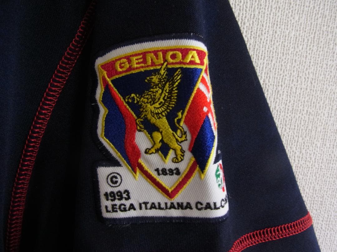 90s 00s KAPPA イタリア プラクティス ジェノア ユニフォーム L