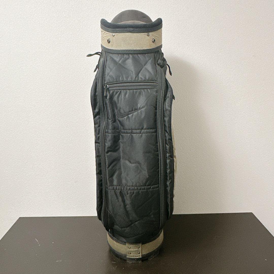 希少 NIKE ナイキ ゴルフバッグ キャディバッグ 6分割 9型相当 カーキ