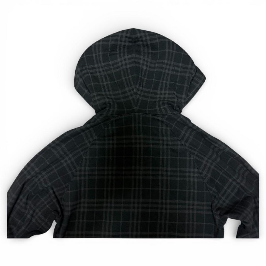 美品バーバリー　BURBERRY　チェックパーカー　38　M お兄系　グランジ