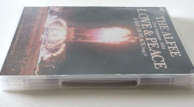【未開封】THE ALFEE アルフィー LOVE & PEACE DVD2枚