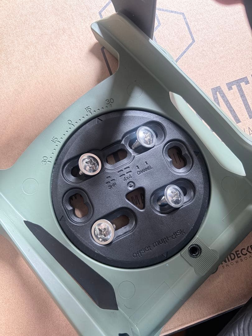 NIDECKER SUPERMATIC ビンディング　オリーブ　M