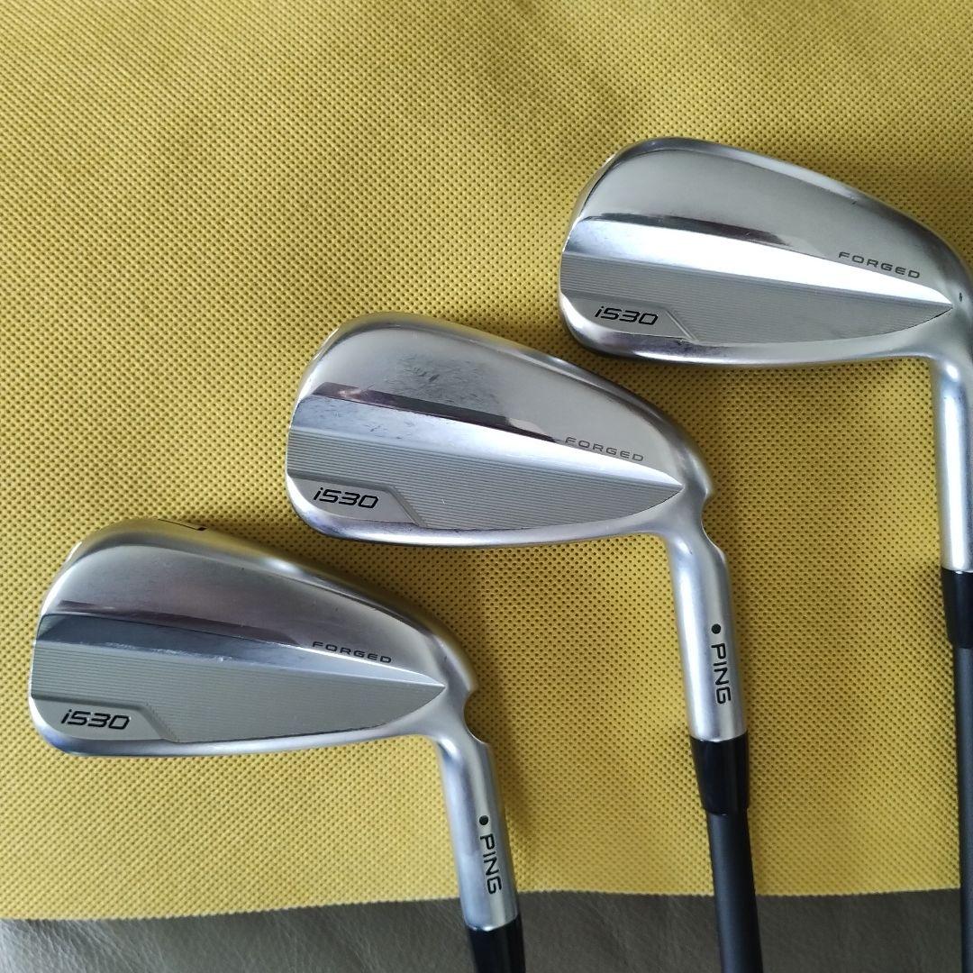 PING i530 アイアン5本セット 7-9 W U TRAVIL 75R