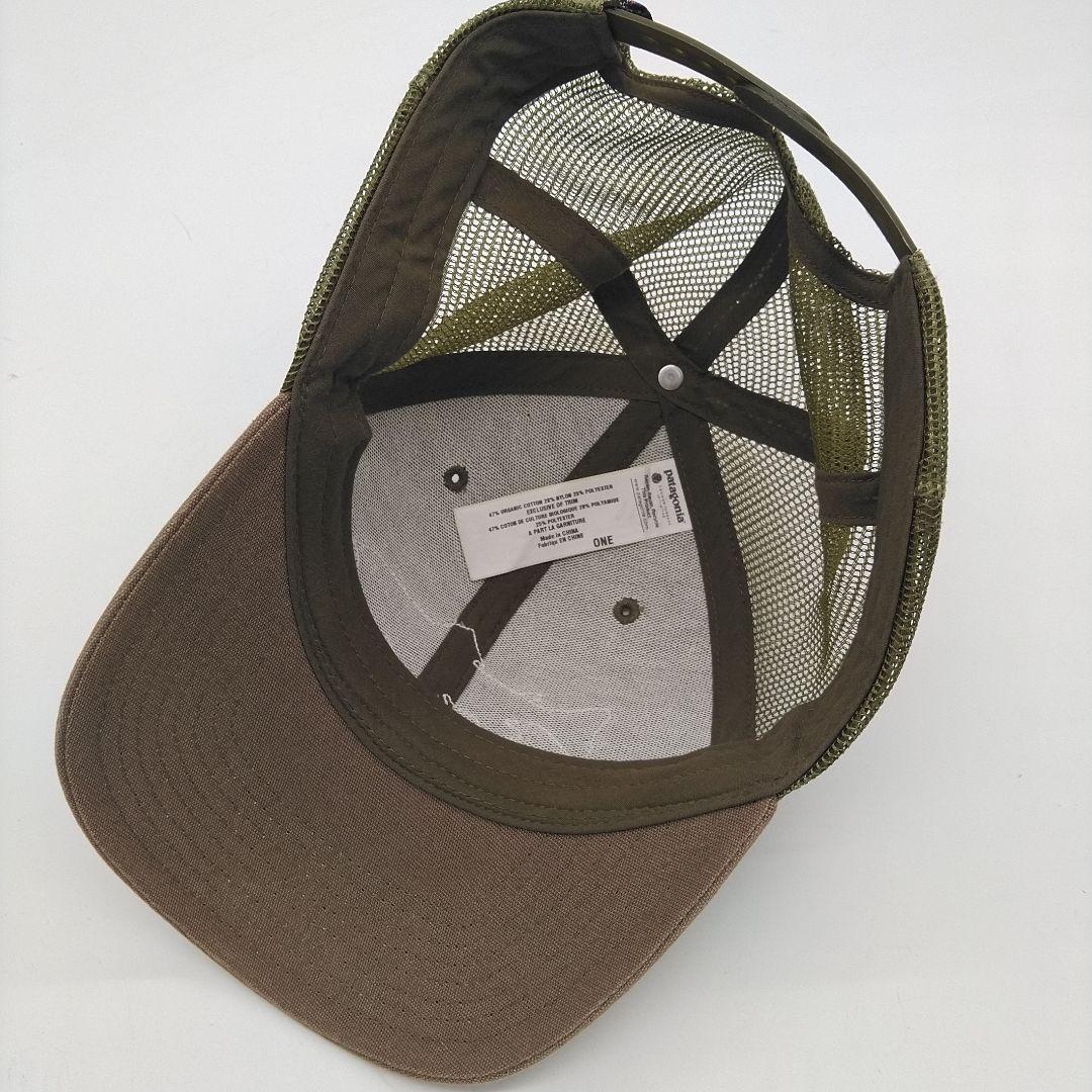 ほぼ新品　パタゴニア　フィッツロイ　トラッカーハット　キャップ　帽子　フィッシュ