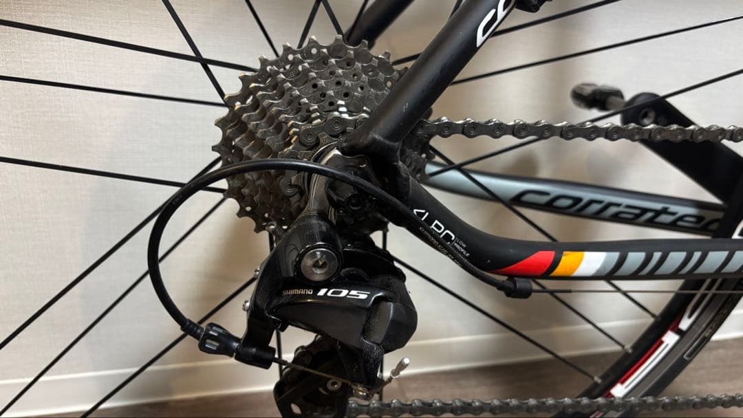 corratec ロードバイク 105 zondaホイール