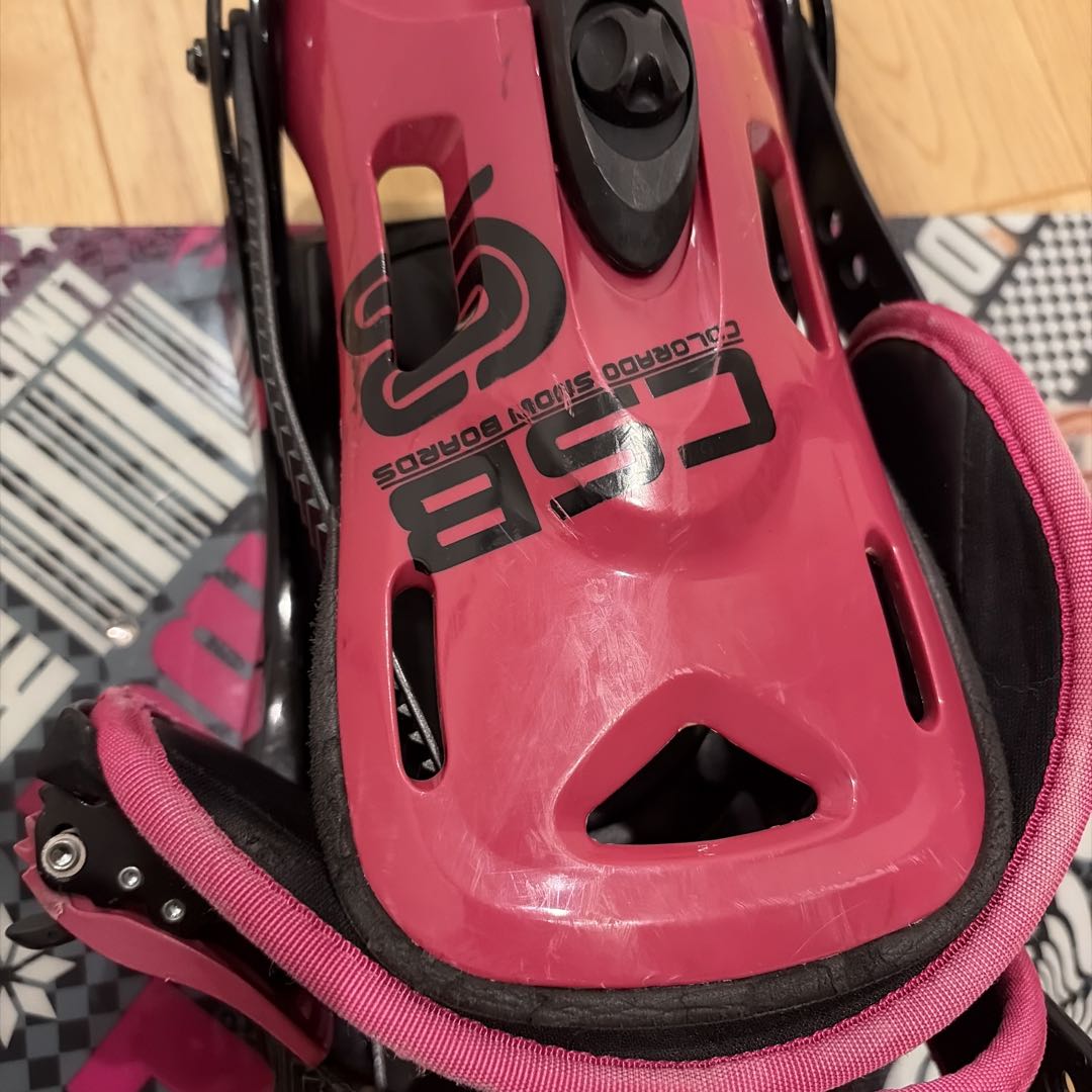 CSB 157cm スノーボード板　CSBビンディング　セット付き