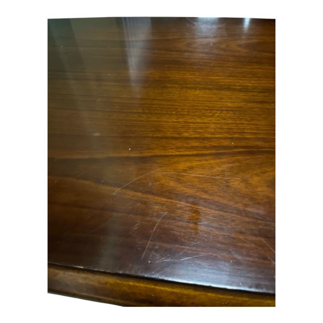 【良品】カリモク コロニアル センターテーブル リビングテーブルオールドカリモク