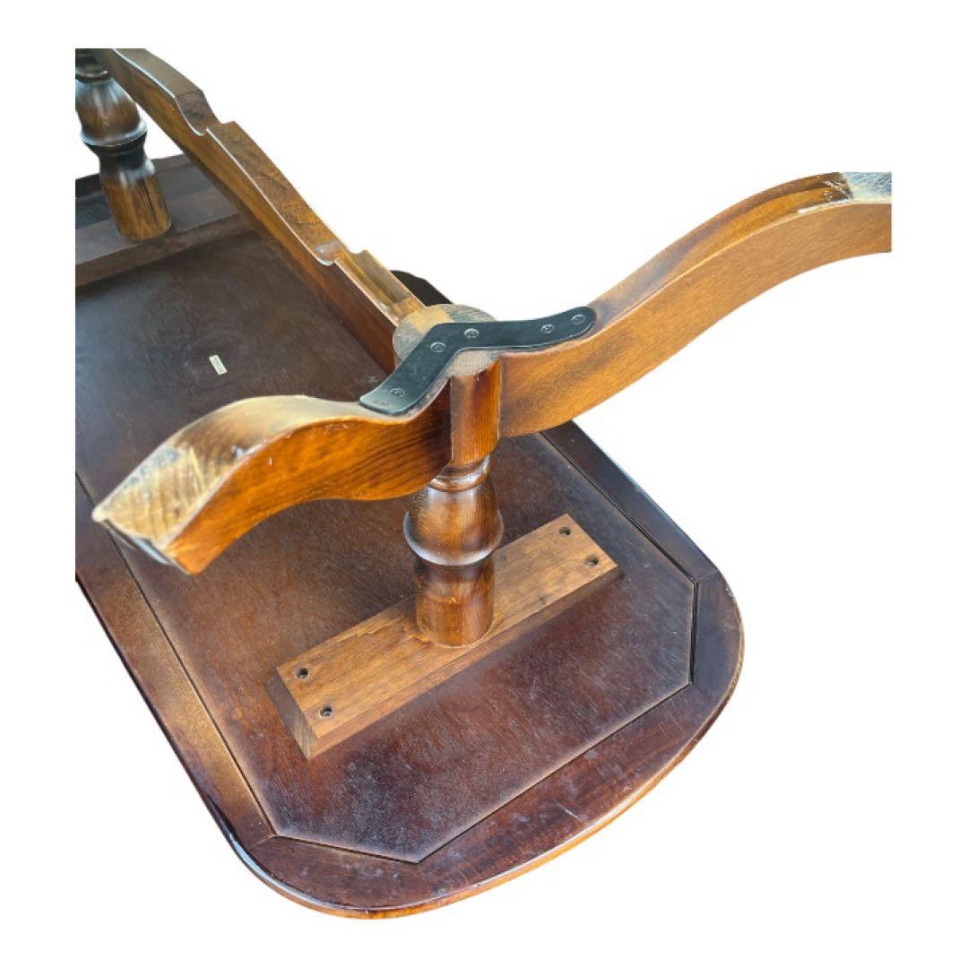 【良品】カリモク コロニアル センターテーブル リビングテーブルオールドカリモク