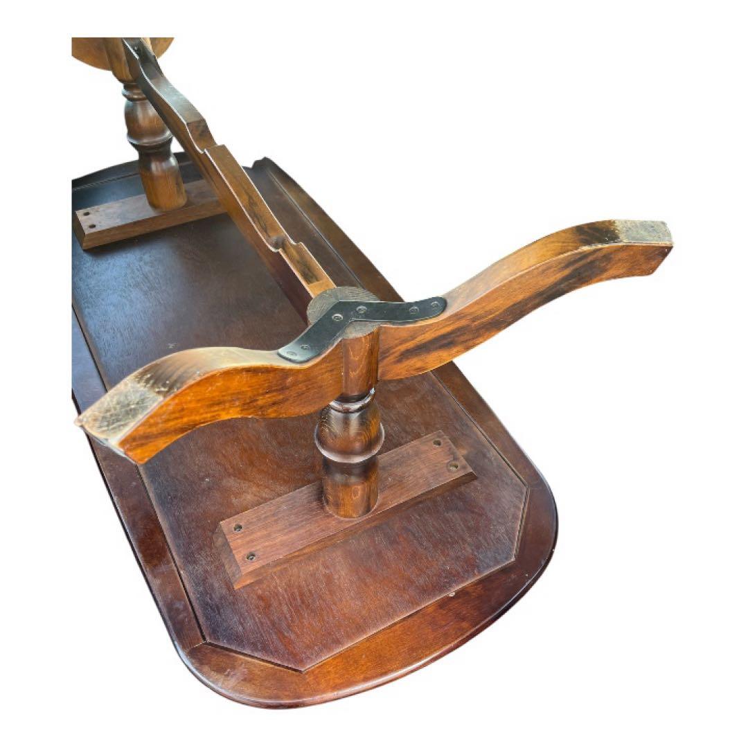 【良品】カリモク コロニアル センターテーブル リビングテーブルオールドカリモク