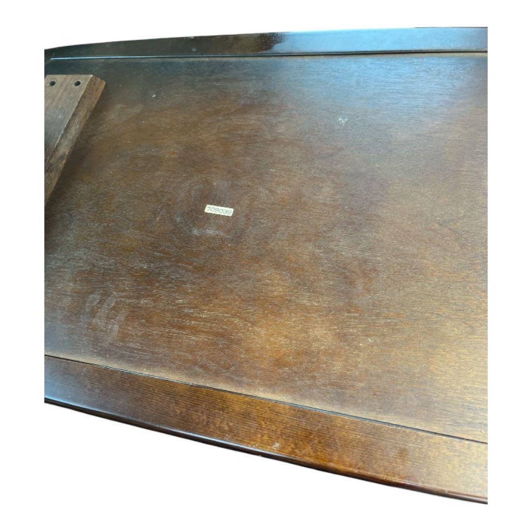 【良品】カリモク コロニアル センターテーブル リビングテーブルオールドカリモク