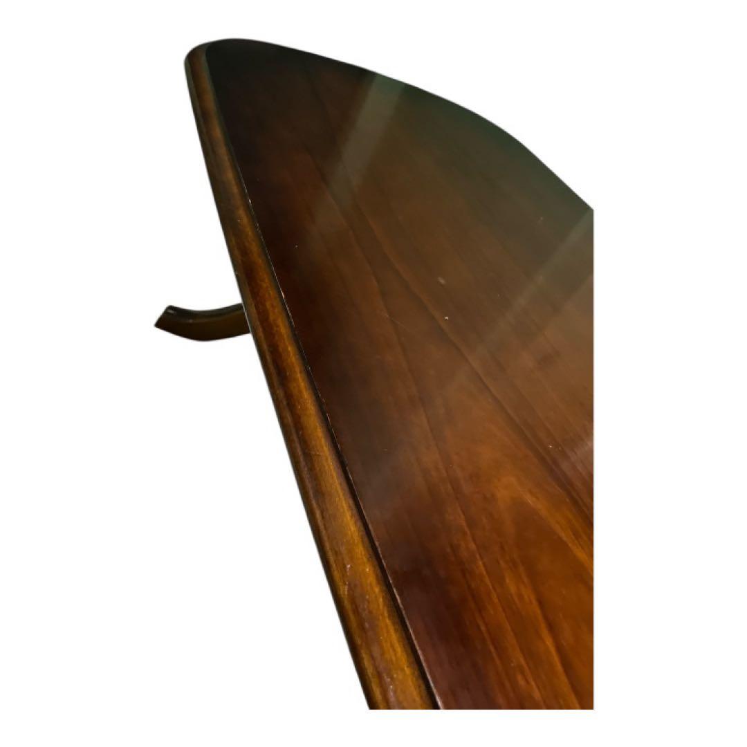 【良品】カリモク コロニアル センターテーブル リビングテーブルオールドカリモク