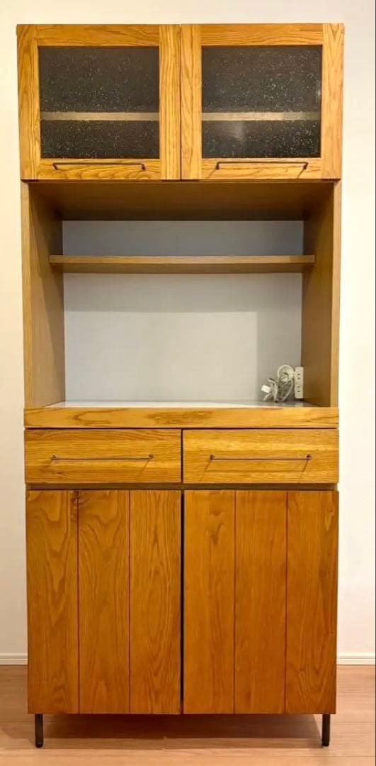 更にお値下げ♪ 末次家具工芸食器棚 北欧風キッチンキャビネット　超美品‼︎