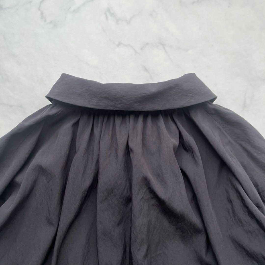 NOBLE ノーブル 2WAY ボウタイブラウス シャツ ブラック