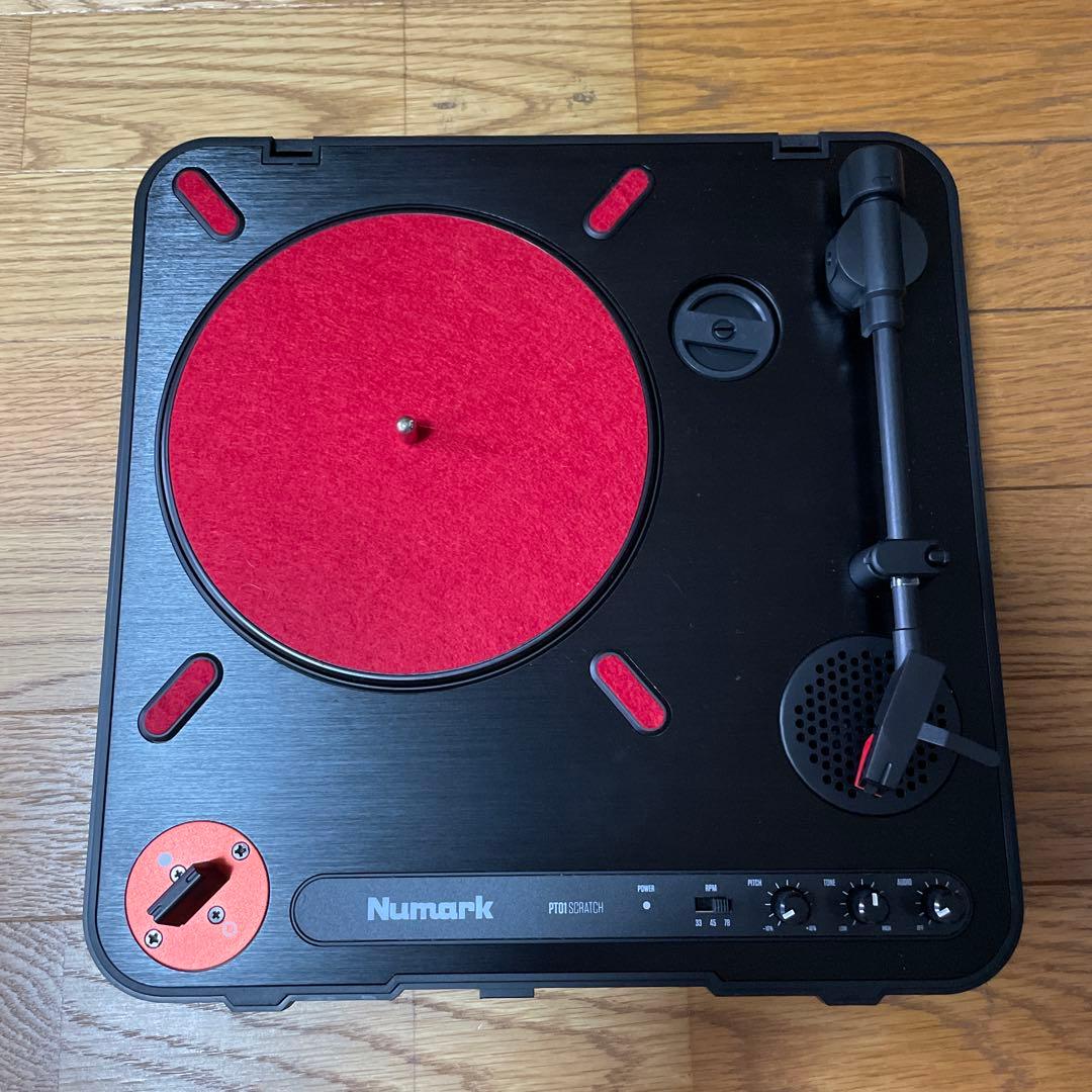 PT-01 Numark スクラッチ ハンディー ターンテーブル DJ レコード