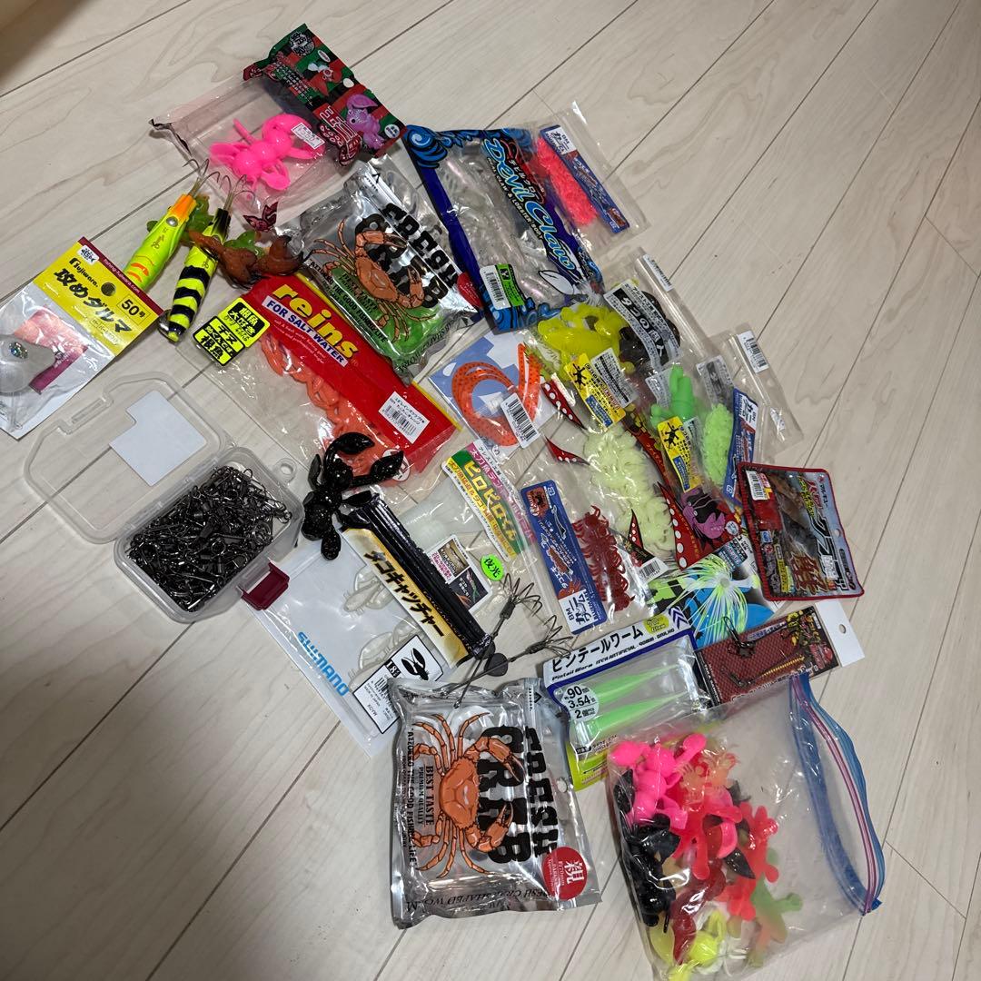 タコ釣りまとめ売りエギ・餌木 約50個セット