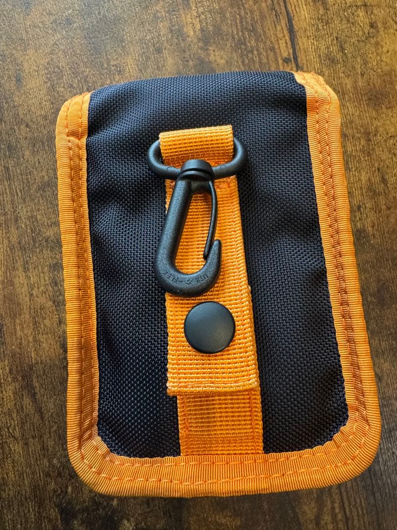 【美品】BRIEFING スコープケース ブラック/オレンジ