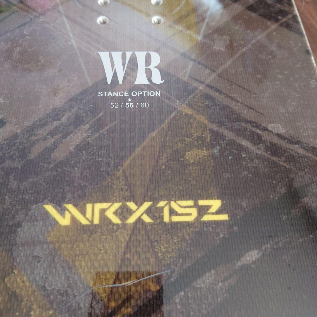 レア　スノーボード　WRproject WRX152　ダブルキャンバー