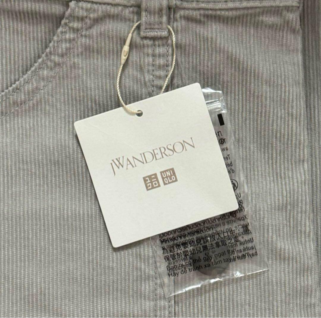 2025AW UNIQLO JWA コーデュロイワークパンツ グレー Mサイズ