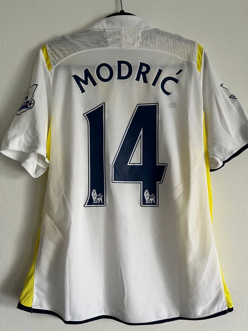 サッカー　トッテナム 09/10 モドリッチ #14 ユニフォーム　レアル