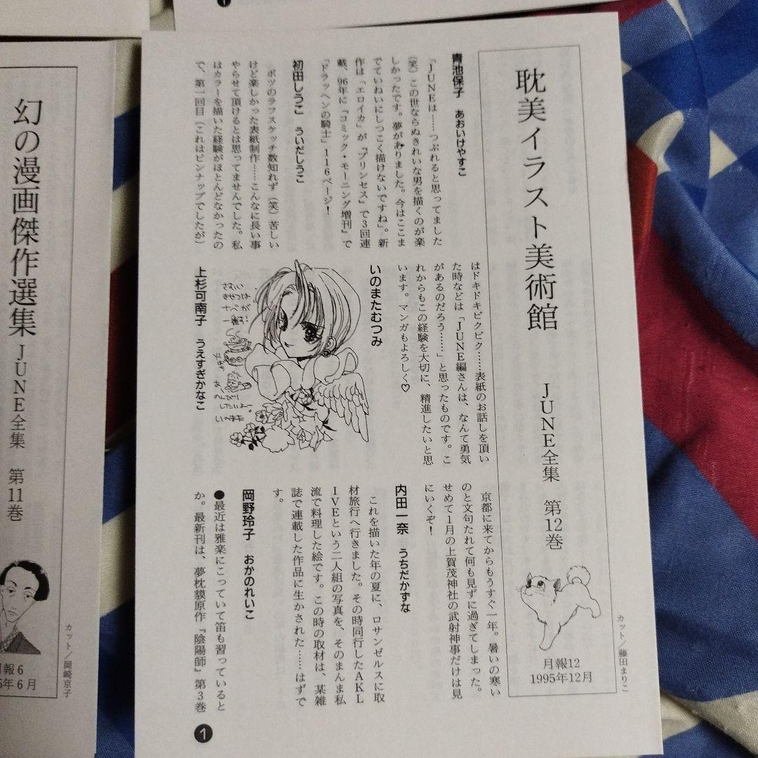 小説 June全集 全12巻 ＢＬ小説