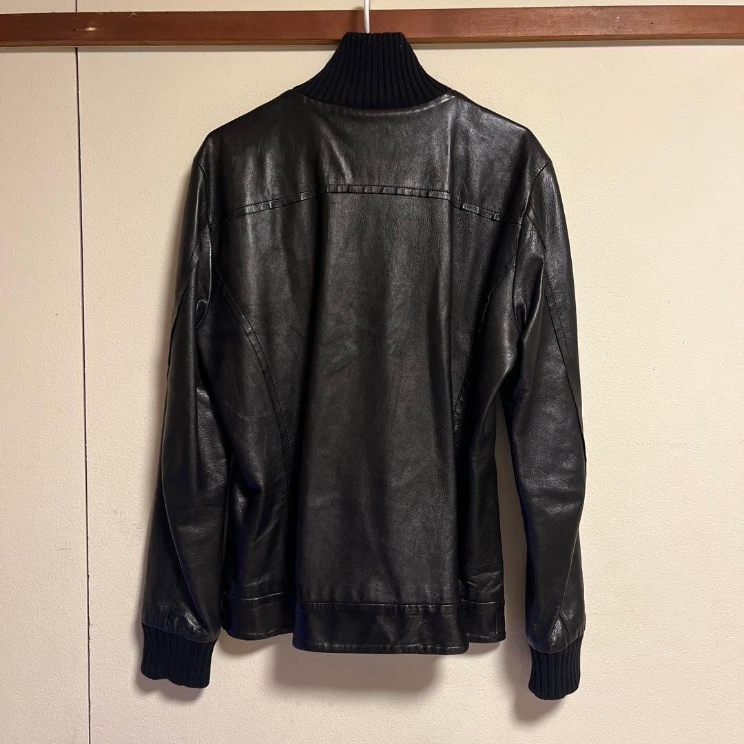 VADEL ブラックレザージャケット