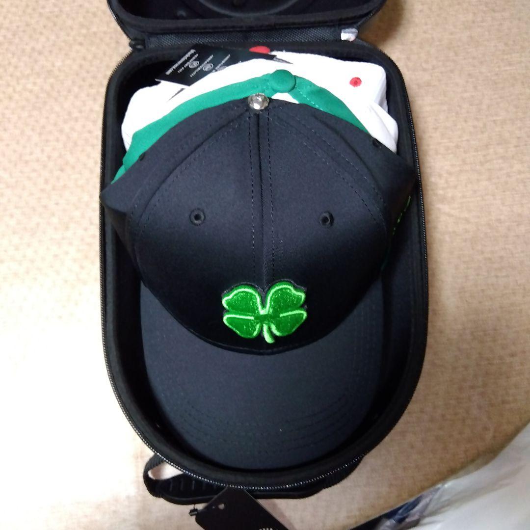 BLACK CLOVER ゴルフキャップ４点、キャップケースサングラス新品未使用