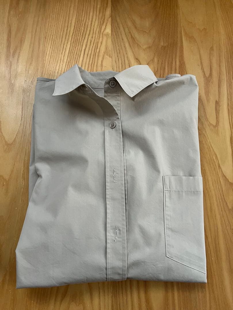 THIRD MAGAZINE サードマガジン　撥水オーバーサイズシャツ