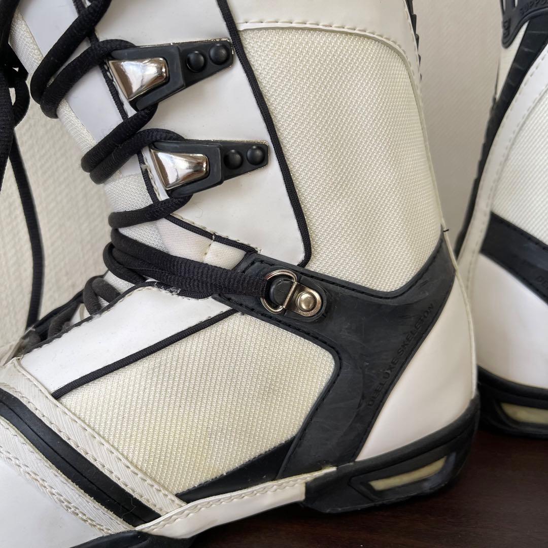 MSB-004 DEELUXE ディーラックス スノーボードブーツ 白 送料無料