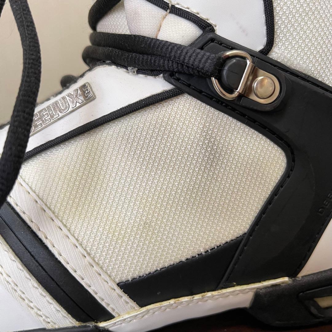 MSB-004 DEELUXE ディーラックス スノーボードブーツ 白 送料無料