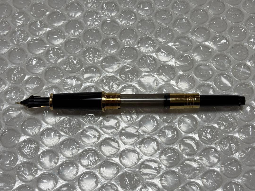 【美品】モンブラン　マイスターシュテック　万年筆　EF 14k インク付