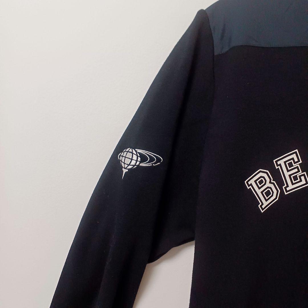 ビームスゴルフ　メンズ　裏ボアプルオーバー　スウェット　ネイビー　L　BEAMS