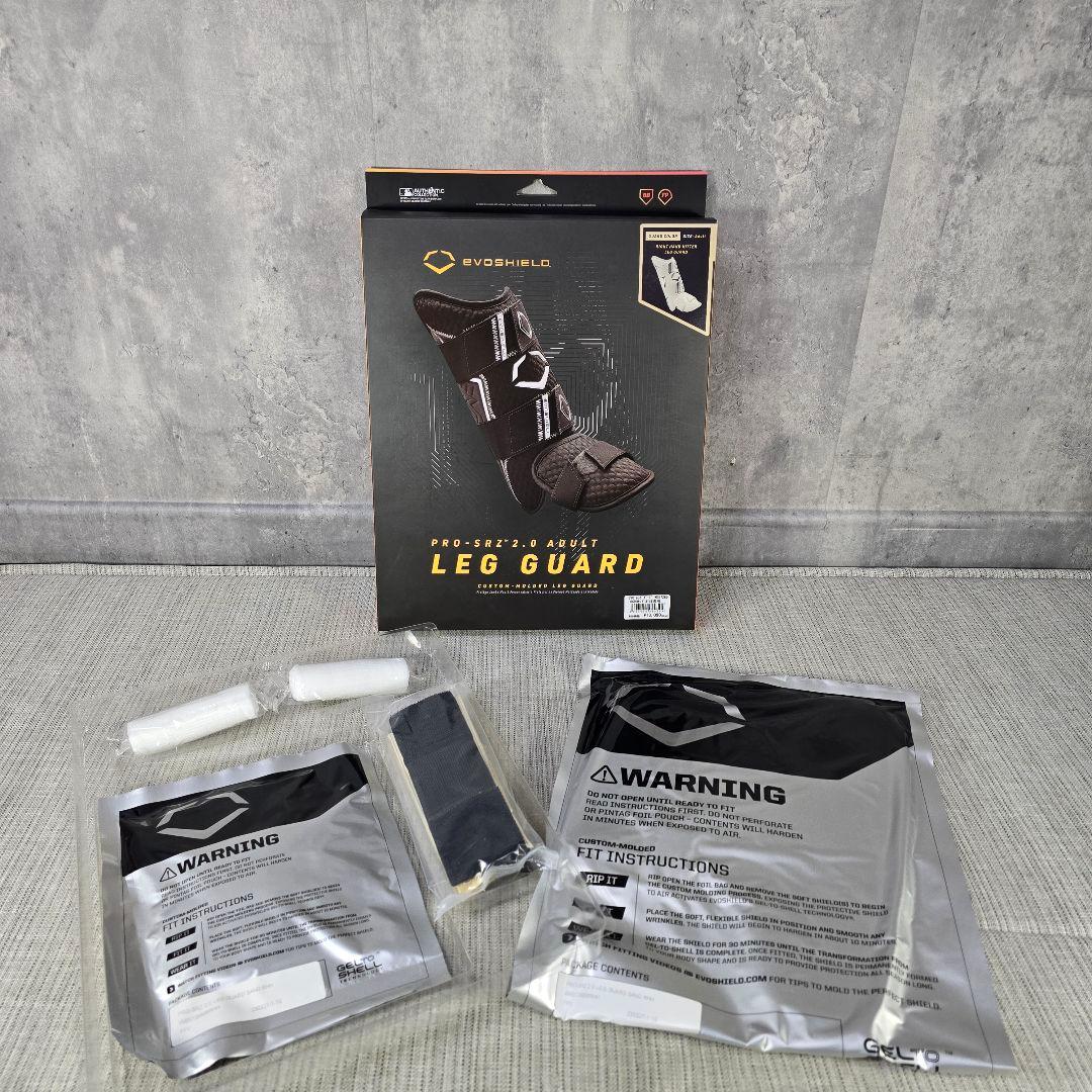 新品　未使用　エボシールド PRO-SRZ 2.0 レッグガード　サンド　大人