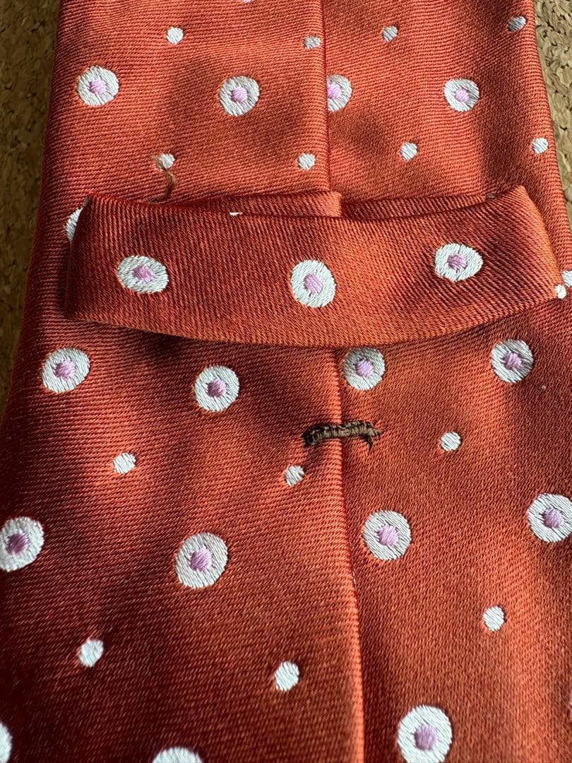 ネクタイ kiton キートン えんじ色