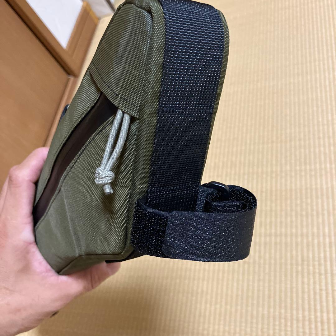 ハンドメイドフレームバッグ　X-PAC X42 オリーブ　43.8cm