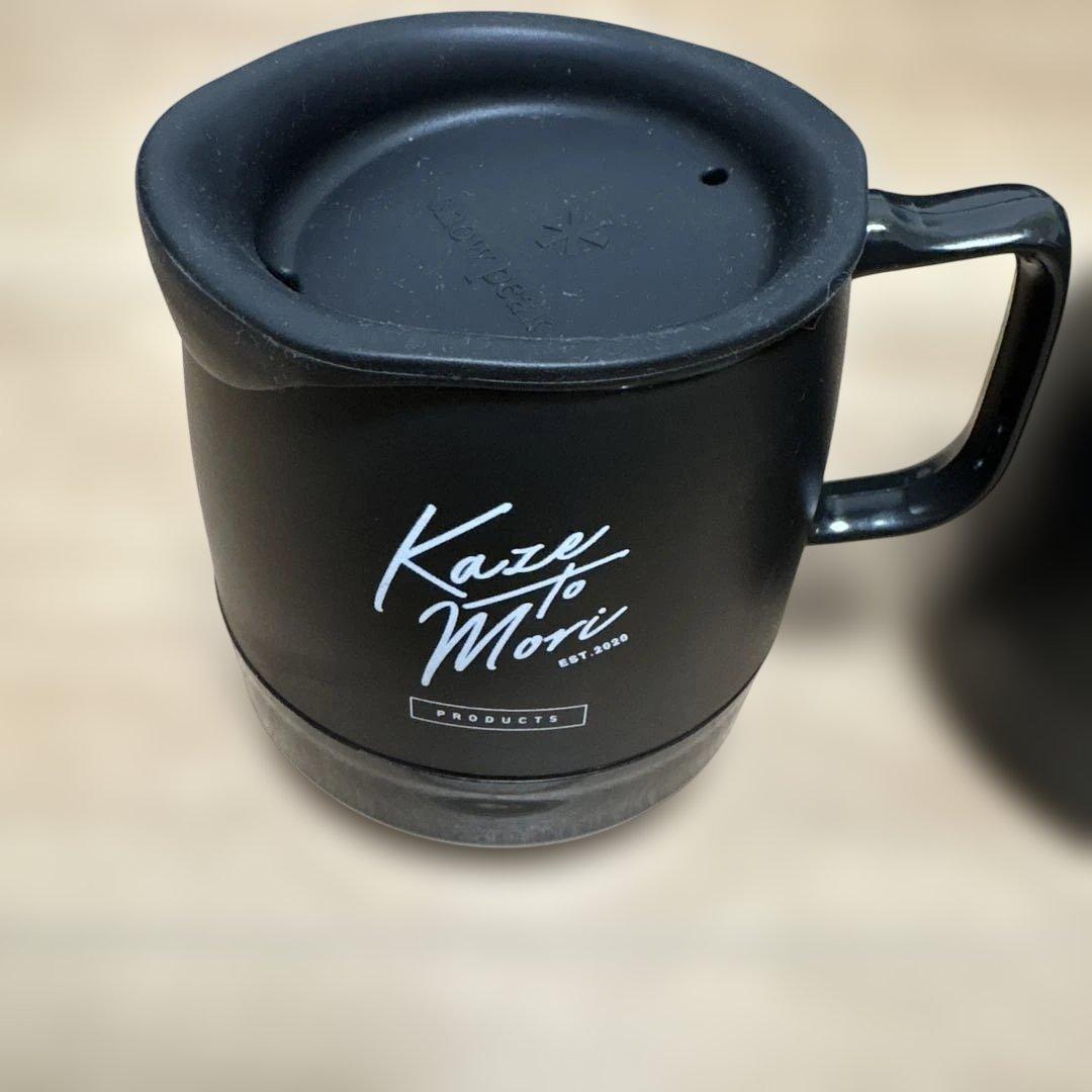 カゼトモリ　マグカップ　スノーピークシリコーンリッド　kaze to mori