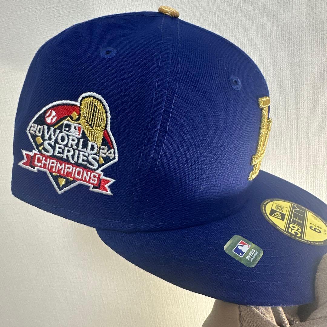 【FINALSALE】貴重！現地スタジアム購入　ドジャース特別仕様キャップ