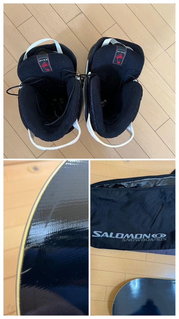 スノボ4点セット　ボード149㎝　SALOMON BURTON