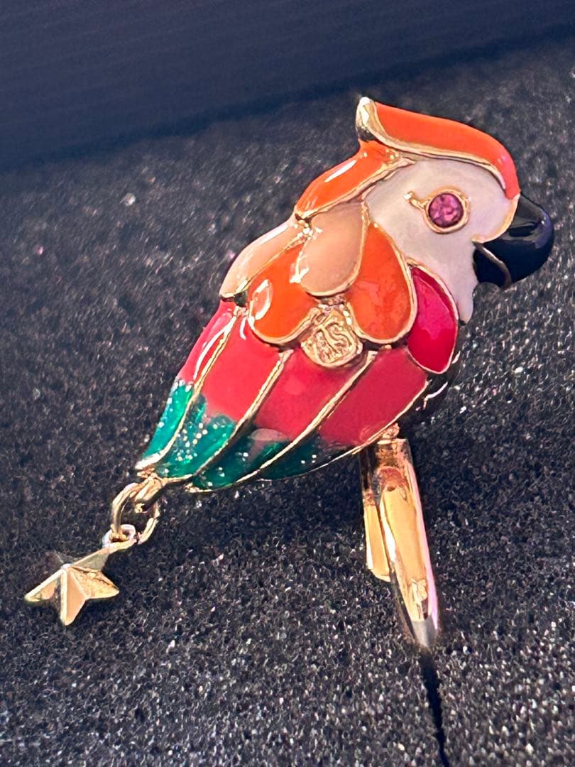 ANNA SUI アナスイ　オウム　指輪　リング　フリーサイズ　16500円