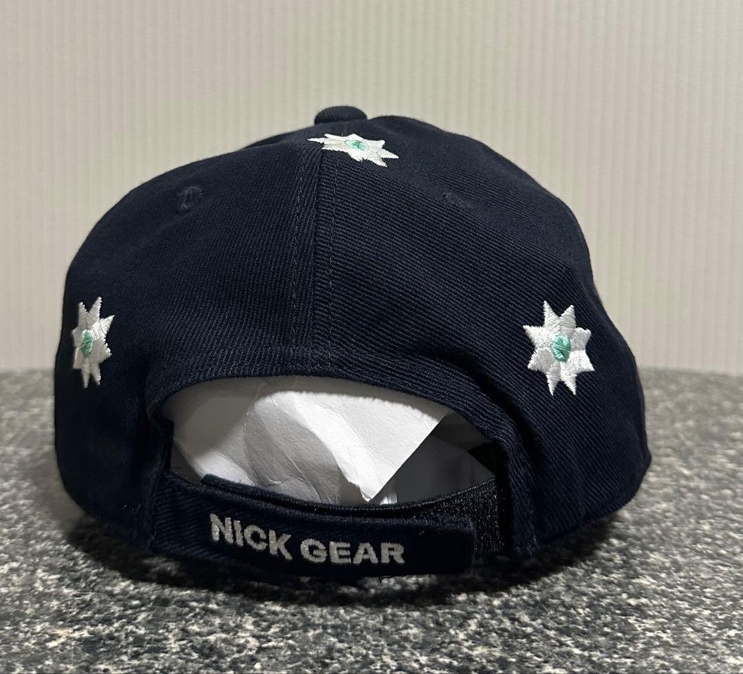 K B's ネイビーキャップ 星形刺繍