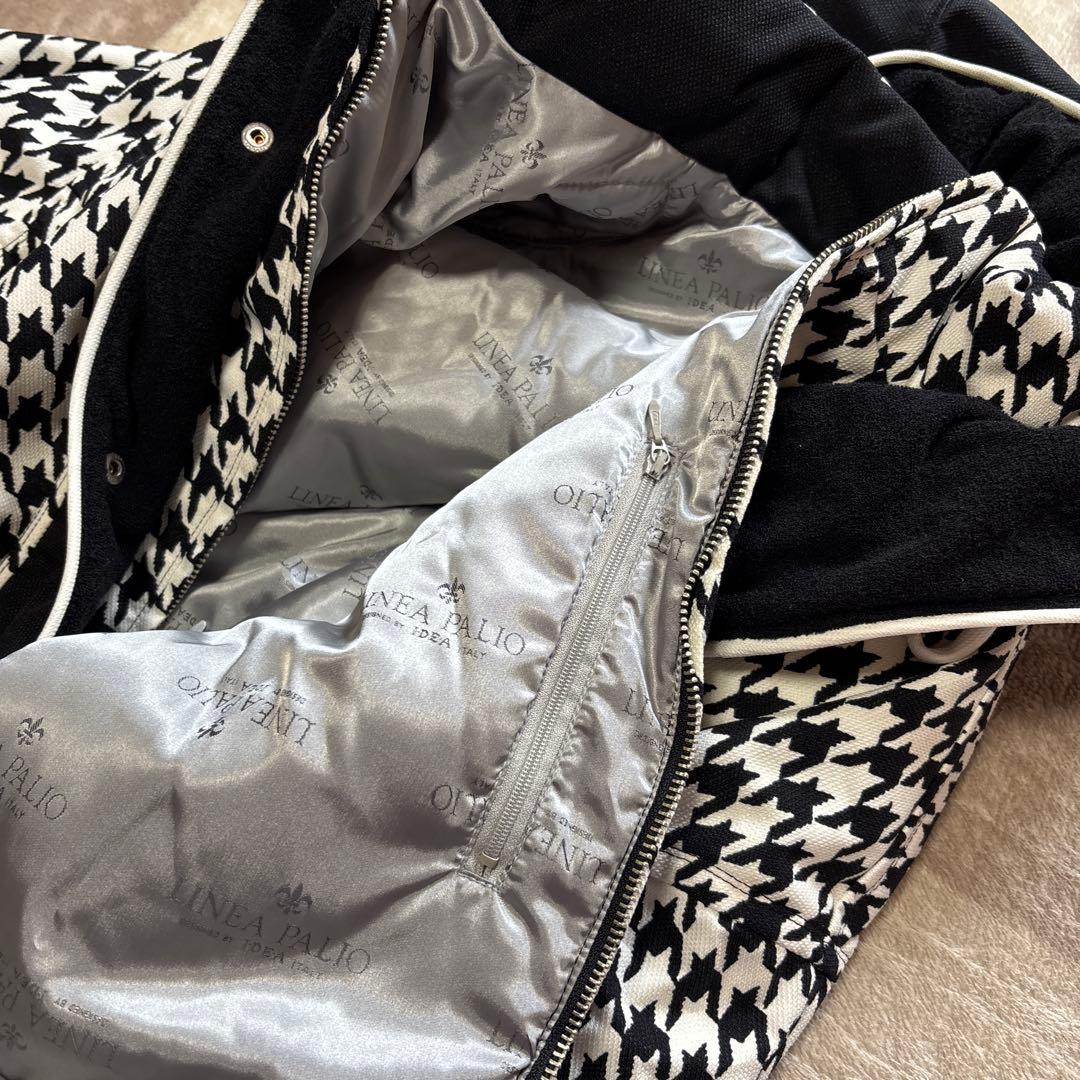 LINEA PALIDレディース　スキーウェア 上下ハウンドトゥース柄