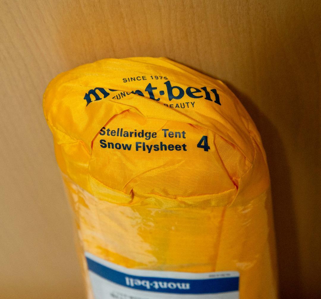 未使用品　モンベル ステラッジテント4専用 スノーフライ(1122432)