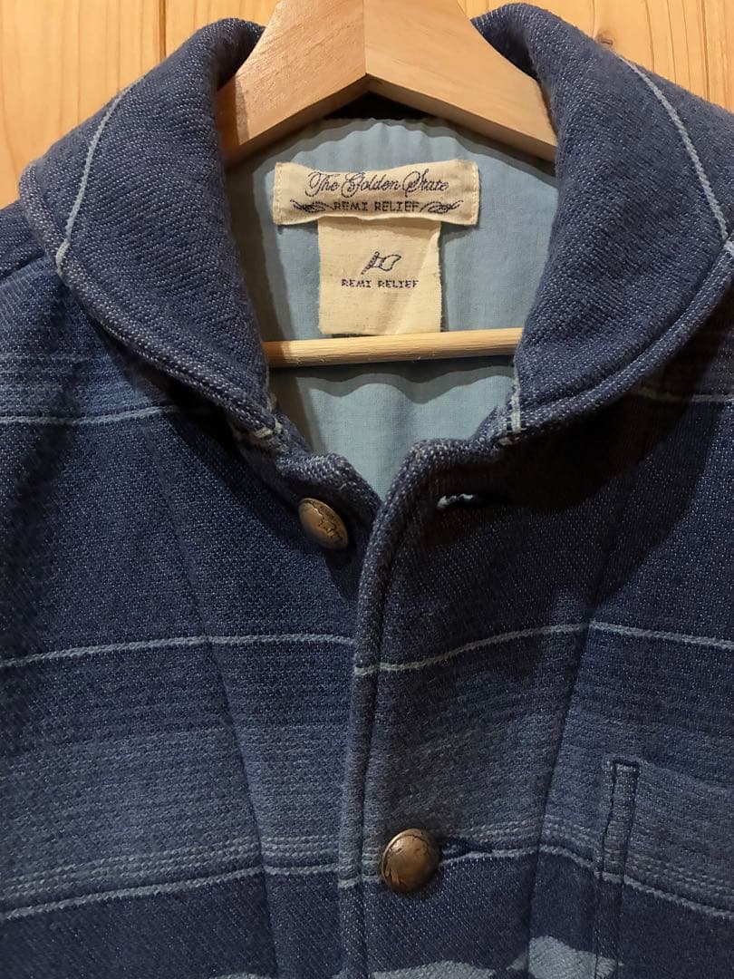 レミレリーフ　ビームス　ネイティブ柄　ラグジャケット　ラルフローレン