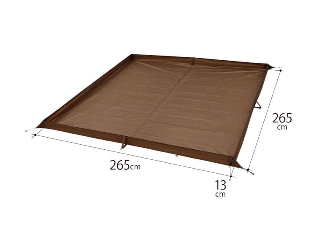 DoD カマボコテント3Mセット