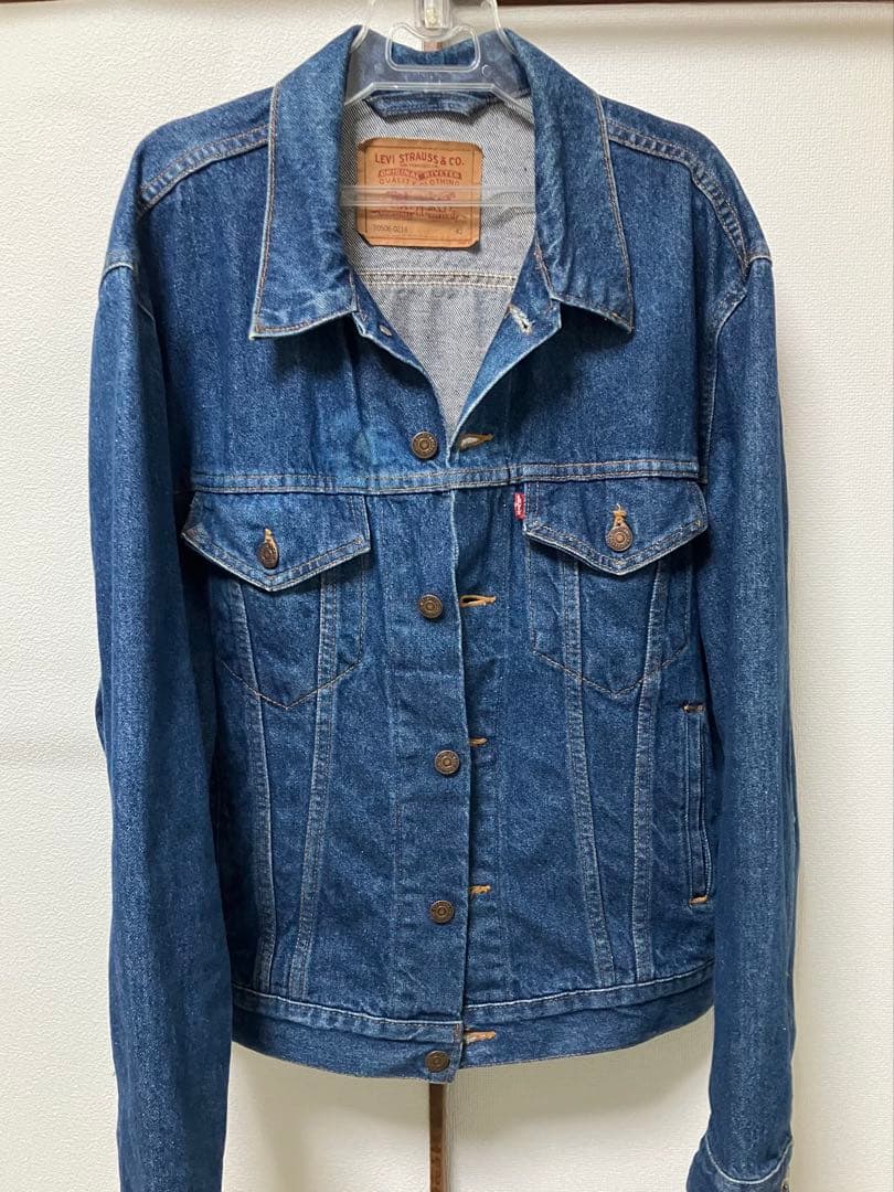リーバイス　70506-0216 デニムジャケット42 USA製　濃紺